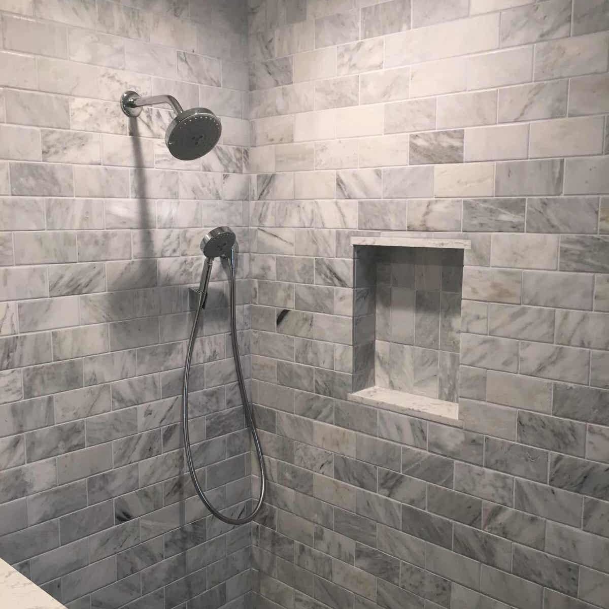 Marble shower Sarasota, Fl